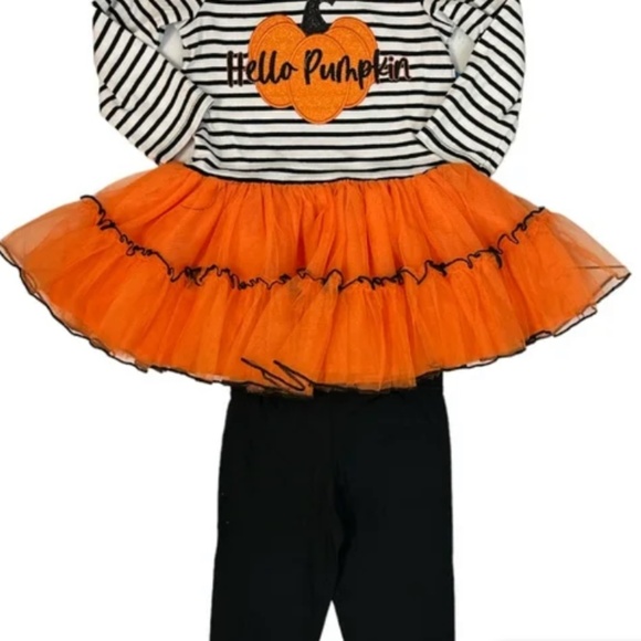 NWT Counting Daisies Autumn Halloween Outfit Girls 18 Months - Picture 3 of 3